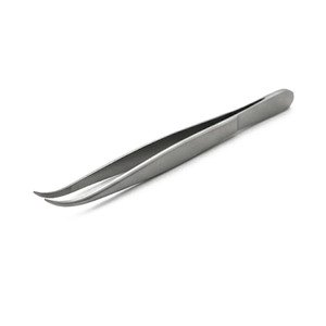 Private Label White Black wHITE Lash Tweezers Fiber Tip Custom Logo Fiber Tip Volume Lash <b>Extension</b> Fiber Tip Eyelash Tweezers - Product Image 5
