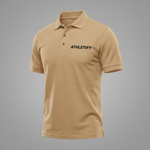 Camisa de Algodón Sólido Personalizada con Logotipo para Hombre, Manga Corta, Uniforme de Trabajo, Golf, Oficina, Personal, Equipo, Ropa Escolar, Eventos - Product Image 1