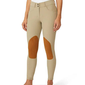 Culottes d'équitation pour femmes, avec grip en silicone, 2 poches, leggings pour l'équitation, jodhpurs pour femmes - Product Image 4