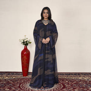 Abaya de Lentejuelas Ligera con Elegante Silueta Fluida, Vestido de Noche Moderno para Mujer, Ropa Modesta para Ramadán y Eid, Venta al Por Mayor - Product Image 4