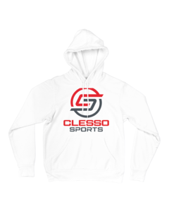 Sweat à capuche décontracté d'hiver blanc personnalisé, teint en pièce, avec impression sérigraphiée, tissu 350 grammes - Product Image 1