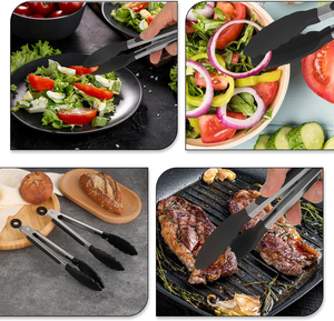 Pinzas Premium para Servir Alimentos en Buffet, Ensaladas, Pan, Pasteles, Cubitos de Hielo, Tartas y Presentación en Mesas de Restaurantes - Product Image 6