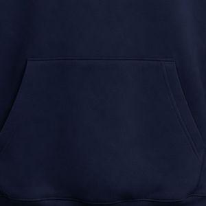 Sudadera con Capucha Azul Marino con Parche Bordado del Escudo de Jack & Jill, Manga Larga, Forro Polar, con Bolsillo Canguro y Cordón Ajustable - Product Image 4