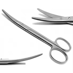 Tijeras Metzenbaum Curvas de Alta Calidad para Cirugía Veterinaria, Instrumentos de Acero Inoxidable, Fabricante de Pakistán - Product Image 1