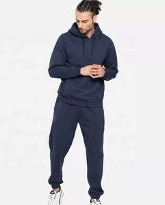 Nouveau design vêtements d'hiver 2 pièces ensemble personnalisé vêtements de sport pour hommes survêtements en coton épais survêtements de haute qualité 2025 - Product Image 5