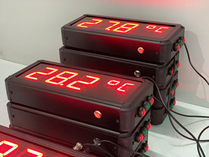 จอแสดงอุณหภูมิ LED สำหรับอุตสาหกรรม รองรับ Modbus RS485/TCP พร้อมซอฟต์แวร์ SCADA ฟรี - มีบริการ OEM |   เอที-ทีเอ็มที-ที - Product Image 4