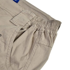 Pantalones Cargo Color Caqui para Hombre, con Múltiples Bolsillos, Cintura Elástica, Ligeros, Estilo Workwear, Corte Recto, para Verano - Product Image 5