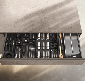 Cuisine modulaire européenne de luxe sur mesure JY Project, avec plan de travail en marbre, crédence, ensemble complet de meubles RTA - Product Image 5
