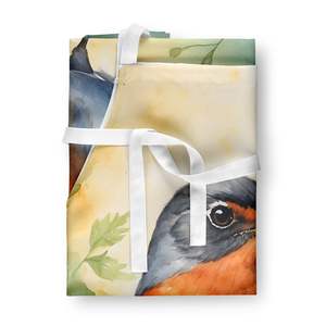 Michigan American Robin Large Multicolor <b>Kitchen</b> <b>Apron</b> Unisex Baking Cooking Crafts Gardening for Adults for Men and <b>Women</b> - Product Image 3