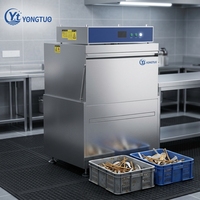 Équipement de nettoyage intelligent pour cuisines commerciales et traiteurs, lave-vaisselle de gastronomie, machine à nettoyer les couverts