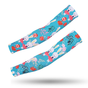 Manches de protection solaire anti-UV, manches de compression pour le sport, manches extensibles en spandex, manches personnalisées avec le nom de l'équipe - Product Image 4