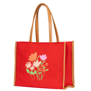 Durable Reusable Canvas <b>Tote</b> Bag Cotton Shopping Bag for Grocery Travel & Daily Use - Product Image 3