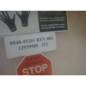 Amat 0040-ชาม49203, 300มม., PPR, icep, อุปกรณ์เซมิคอนดักเตอร์มรดกระดับโลกที่322923และชิ้นส่วนที่ - Product Image 3