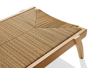 Tumbona Moderna de Madera de Teca con Respaldo Sólido y Patas Cónicas, Muebles de Exterior de Diseño Escandinavo, Reclinable Manual, Ecológica, para Villa - Product Image 4
