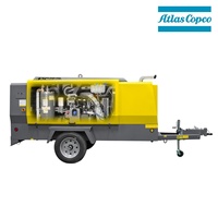 Compresor de Aire Atlas Copco, Diésel, Móvil, de Tornillo, Portátil, 10-12 m³/min, Modelos XATS350, XAHS350, XAS400, XAHS400PACE