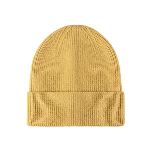 หมวกบีนนี่ใส่ได้ทั้งชายและหญิงหมวกถักให้ความอบอุ่นสำหรับฤดูหนาวปรับขนาดได้สำหรับใช้ในชีวิตประจำวันของผู้หญิงและผู้ชาย - Product Image 5