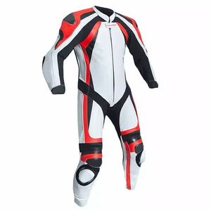 Combinaison de course en cuir pour moto, respirante et élégante, vêtements de course automobile, vestes et combinaisons pour un look tendance. - Product Image 3