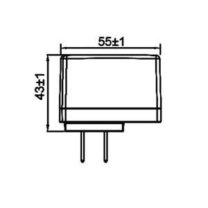 Adaptador de Corriente Alterna/Continua de 12W 12V con Certificación UL60601-1 para Montaje Horizontal en Pared, con Puerto USB para Dispositivos Médicos Portátiles - Product Image 2