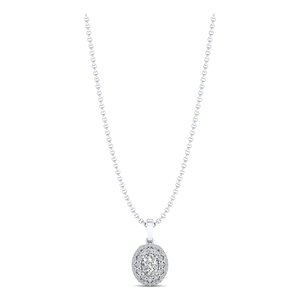 REYES New Arrival 14K 18K <b>Solid</b> <b>Gold</b> Oval Cut 1.21 Carat Moissanite Necklace For Women Luxury GRA Certified Fine Jewelry - Product Image 5
