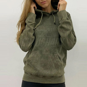 Sudadera con Capucha Estilo Casual para Mujer, Lavado Ácido, Material Suave Premium, Comodidad Duradera - Product Image 4