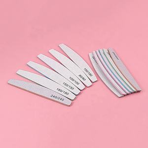 80/100/150/180/240 Grit <span class=keywords><strong>Lime</strong></span> à <span class=keywords><strong>Ongles</strong></span> Professionnelle Papier de Verre Forte Épaisse Limes à <span class=keywords><strong>Ongles</strong></span> Ponçage Demi-Lune <span class=keywords><strong>Lime</strong></span> Accessoires <span class=keywords><strong>pour</strong></span> <span class=keywords><strong>Ongles</strong></span> Outils - Product Image 1