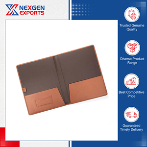 Vente exclusive de dossiers de présentation en cuir PU de qualité supérieure, sur mesure et au design personnalisé, à un prix de marché raisonnable - Product Image 2