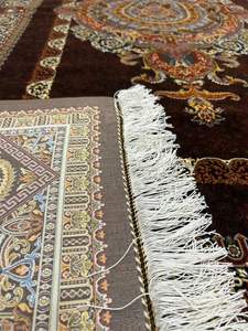 Tapis d'intérieur moderne en soie fait main, tapis de designer noué à la main de qualité supérieure, antidérapant, lavable, motif personnalisé pour la maison, l'hôtel - Product Image 2