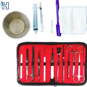 Kit de dissection avancé - 37 pièces au total. Instruments en acier inoxydable de haute qualité, parfaits pour l'anatomie, la biologie, porte-aiguilles V - Product Image 4