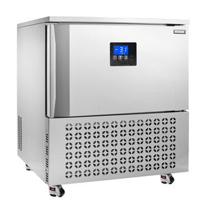 Congelador Comercial de Rápida Congelación de 114 L/4 Pies Cúbicos, Enfriador Rápido de 5 Bandejas de Acero Inoxidable, 4 Modos de Congelación, Equipo de Refrigeración para Cocina - Product Image 1