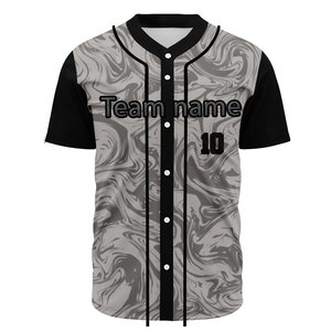 Maillot de baseball et de softball personnalisé de haute qualité, respirant, pour l'entraînement sportif, nouveau style, uniforme de baseball - Product Image 3