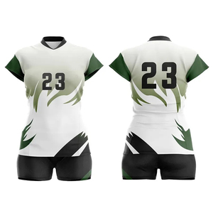 Custom Printed Custom Sublimation Heat-Transfer Sleeveless Unisex Adult Volleyball Jerseys 100% Polyester Breathable Sportswear - Product Image 5