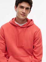 Sweat-shirt à capuche zippé en polaire personnalisé pour homme, coupe ample, couleur unie, avec poche avant, qualité supérieure, produits en gros
