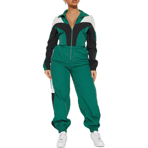 Conjunto Deportivo BASRA SPORTS para Mujer, Corte Ajustado, Poliéster/Nailon, Ligero, con Capucha y Bolsillos Laterales, Secado Rápido, Transpirable y Elástico - Product Image 1