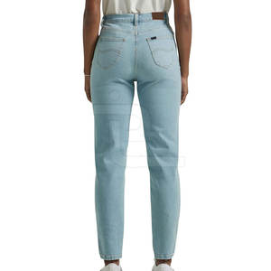 โรงงานผลิตกางเกงยีนส์ผู้หญิงมืออาชีพ ระบายอากาศได้ดี ราคาขายส่ง - Product Image 2