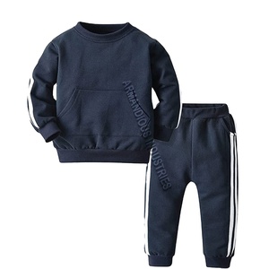 Último chándal de algodón 100% de gran tamaño Unisex, logotipo personalizado bordado, conjunto de chándal de invierno a la moda, venta al por mayor - Product Image 1