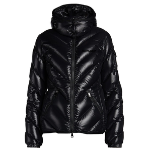 PREDATEX INDUSTRIES Custom Unisex Varsity Bubble Puffer Jacket Front Logo Winter Loose Woolen Coated <b>Covered</b> <b>Button</b> Waterproof - Product Image 2