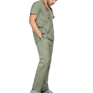 Tenues médicales en tissu extensible faciles à porter, nouvelles tenues médicales tendance, anti-transpiration, uniformes médicaux de qualité supérieure pour hôpital 2026 - Product Image 3