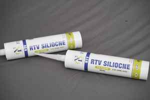 Adhésif et mastic en silicone RTV blanc, composé de silicone vulcanisable à température ambiante pour la construction et l'entretien des bâtiments - Product Image 2