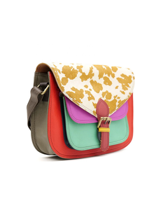 Sac à main vintage élégant en cuir véritable de haute qualité pour femmes avec logo décoration sac de créateur pour dames - Product Image 2