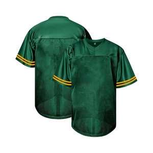 Maillot de football américain personnalisable 100% polyester à séchage rapide avec logo frontal, service OEM disponible - Product Image 4