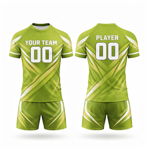 Nuevo Conjunto de Uniforme de Alta Calidad para Clubes, Jersey Personalizado con Impresión Sublimada, Jersey de Poliéster al por Mayor OEM - Product Image 6