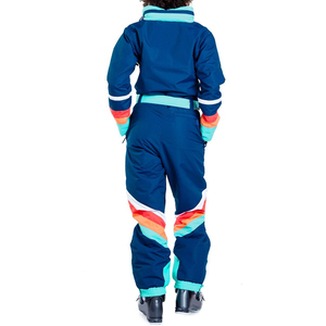 Ensemble de survêtement pour femmes imprimé pour le ski et le snowboard, respirant, 100% polyester, pour la gym, le yoga, le fitness, le sport et le streetwear - Product Image 6