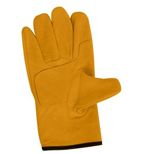 Guantes de Trabajo de Cuero Transpirables y Duraderos, Guantes de Seguridad Reflectantes, Protección para las Manos, Resistentes al Calor, para Trabajos de Jardinería - Product Image 1