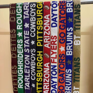 Bolsas Transparentes con Cuentas para el Día del Partido, Calidad de Exportación, Correas Personalizadas con Tamaño y Logotipo del Equipo, Correa con Eslóganes, Accesorios para Fanáticos del Deporte, Proveedor - Product Image 1