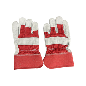 Cow Split Leather Driver Work <b>Gloves</b> Comfortable Durable Safety <b>Gloves</b> for Construction Farming and Outdoor - Product Image 6