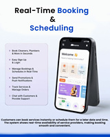 Aplicación de Servicio a Demanda para Transacciones sin Complicaciones, Seguimiento en Vivo y Chat, Desarrollo de Aplicaciones de Servicio a Demanda