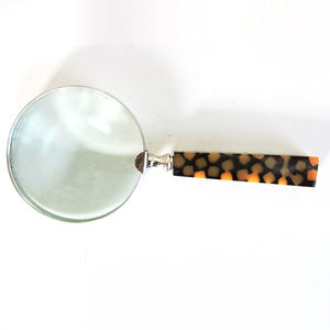 Lupa con Marco de Acero Inoxidable y Mango de Resina, Lupas para Joyeros, Protección para la Visión, Calidad Premium, Lector de Libros - Product Image 4