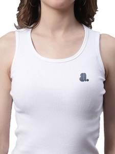 Camisetas sin Mangas Casuales para Mujer, Tejido de Jersey de Algodón y Elastano, Secado Rápido, Transpirable, Ecológico, Cuello Redondo - Product Image 2