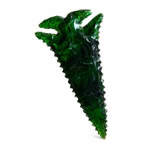 Cuchillo con Punta de Flecha de Cristal Verde Hecho a Mano, para Feng Shui, Decoración del Hogar, de Gujarat, Venta al Por Mayor - Product Image 1