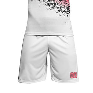 Uniforme deportivo de fútbol transpirable hecho de poliéster, conjunto de camiseta y pantalones cortos de fútbol con estampado por sublimación personalizado - Product Image 6